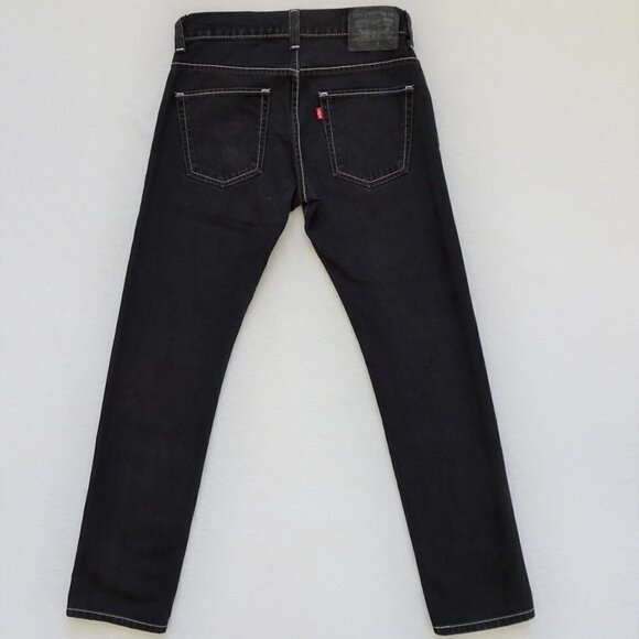Levi's 511 Skinny Jeans Men's Size 30x30 Black Denim Cotton - Picture 1 of 8